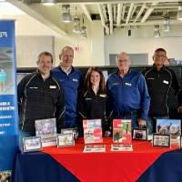 Flight Path volunteers at Exhibition Hall